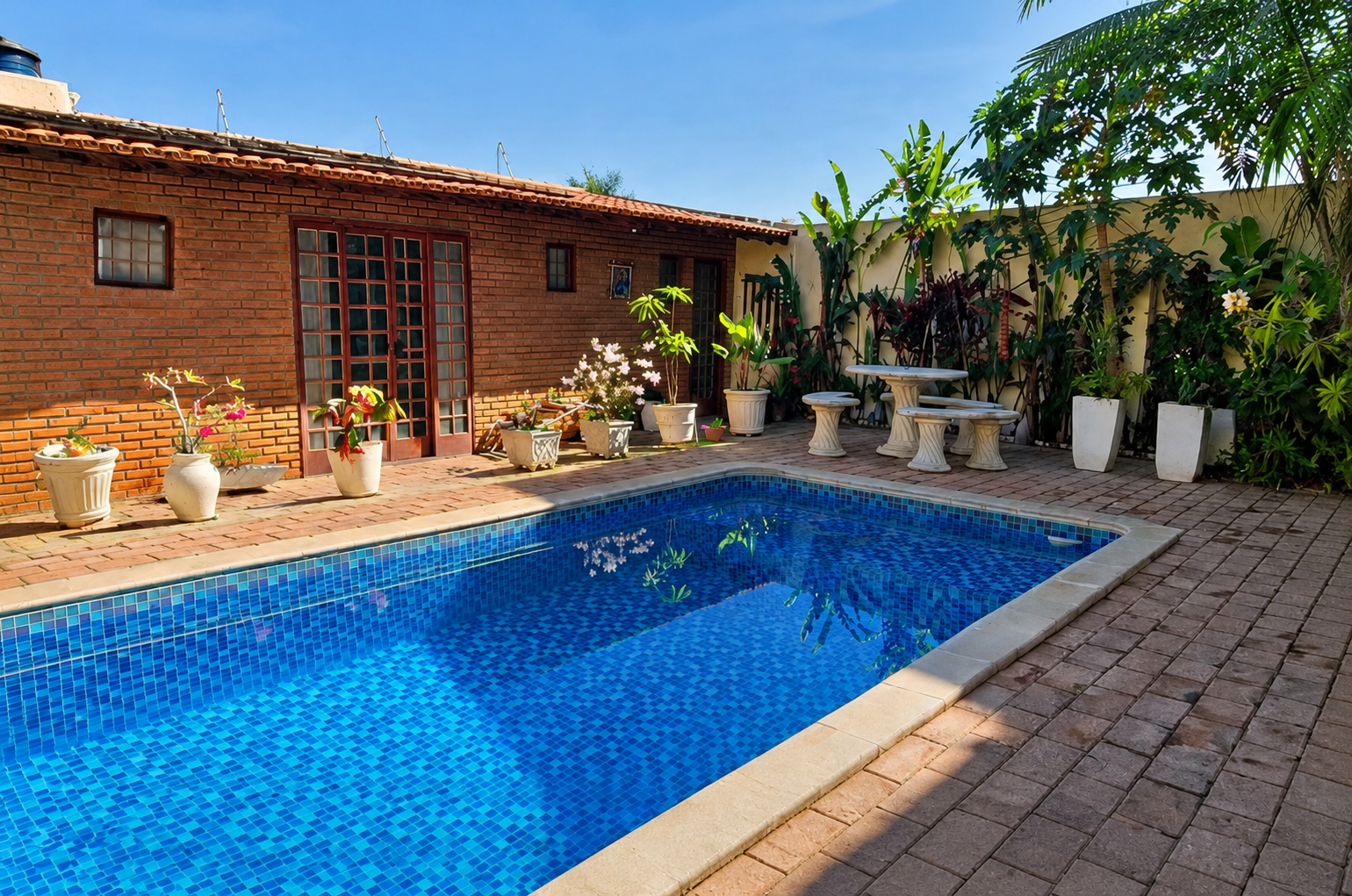 Casa com 3 Quartos e Piscina